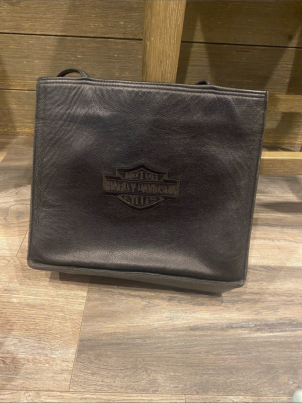 Harley-Davidson leather purse